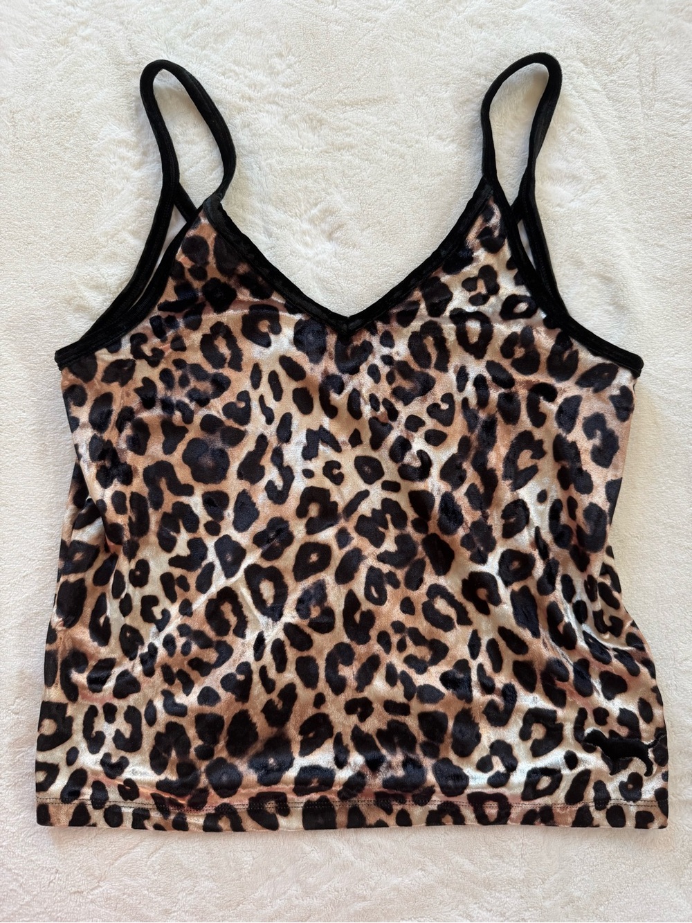 PINK Victoria's Secret Leopard Print V-Neck Cami